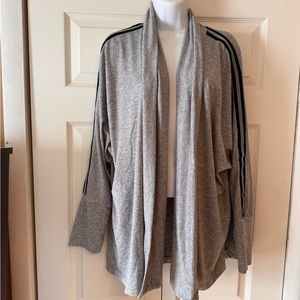 Isaac Mizrahi sporty jersey cardigan